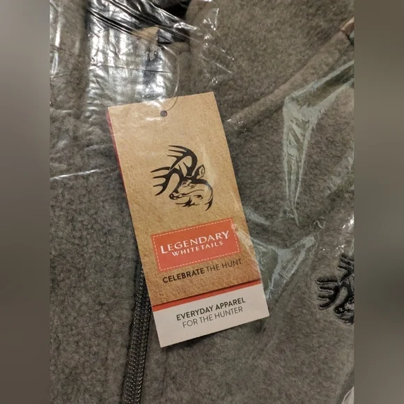 NWT Men's Legendary Whitetails Big Game Tracker 1/4 Zip Fleece Camo Sweater 3XL - Picture 5 of 7